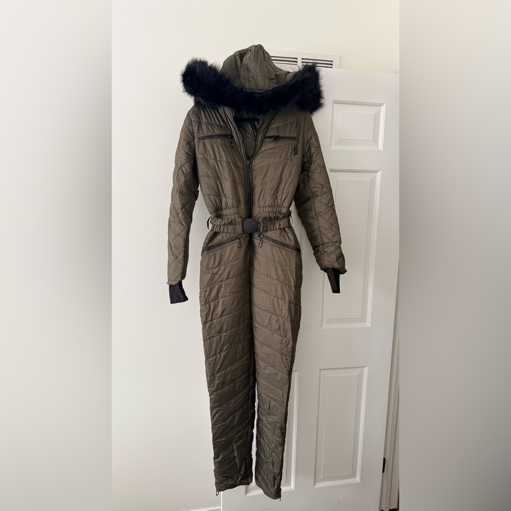 Domenica Women's Quilted ski jumpsuit